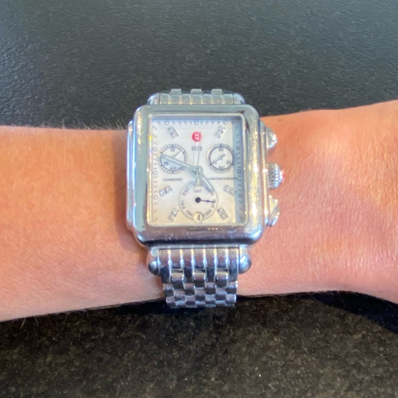 Michele Deco Diamond Dial Watch - One size - Picture 7 of 11